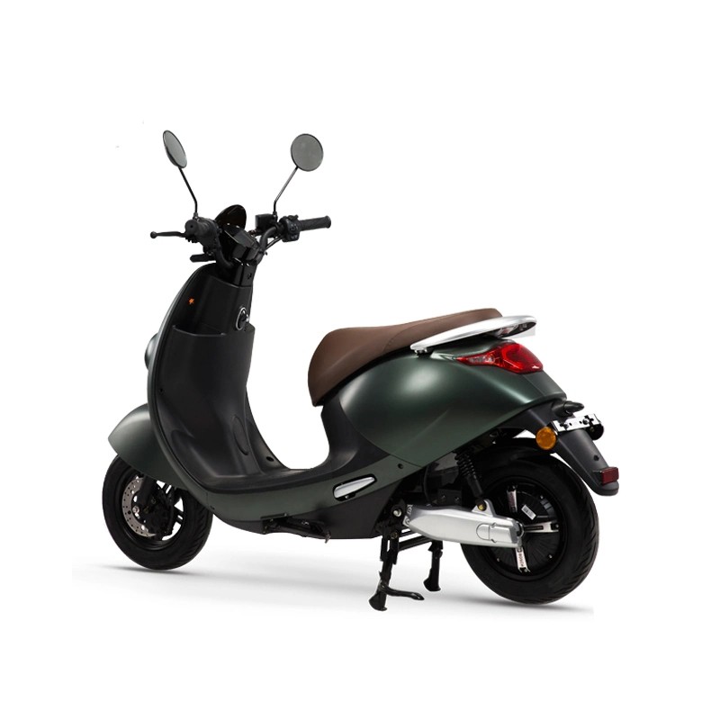 Double Battery Electric Moped Motorcycle