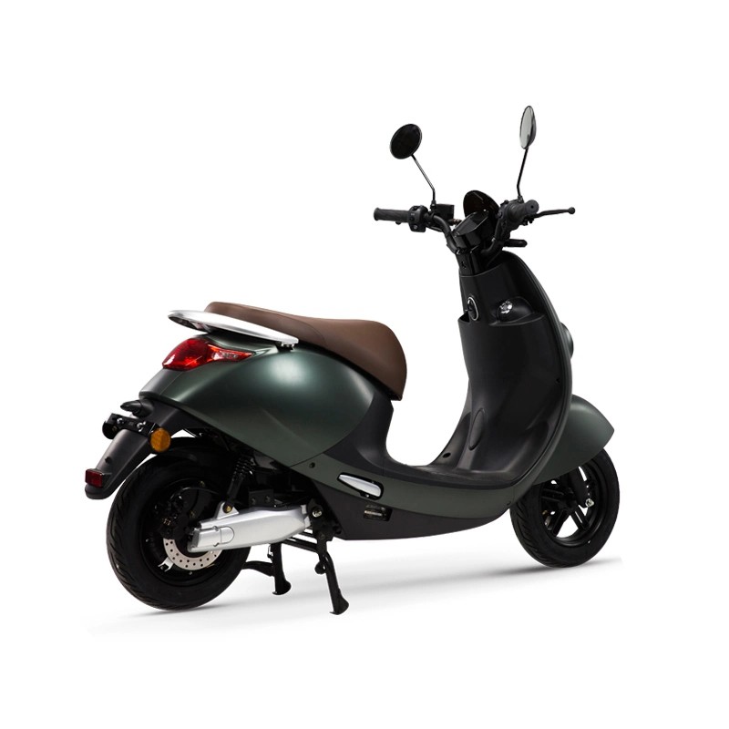 Double Battery Electric Moped Motorcycle