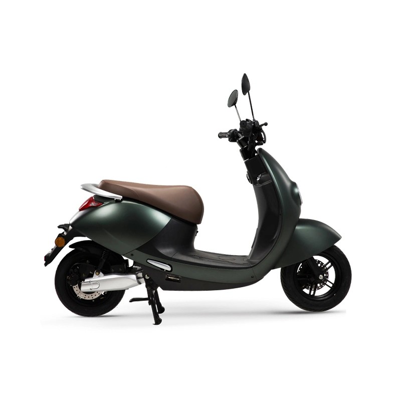 Double Battery Electric Moped Motorcycle